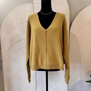 Free People Take Me Places Oversized Pullover Sweater Slouchy Size Small